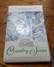 Horrockses Single Duvet Quilt Cover Country Scene Cottagecore farmhouse NEW