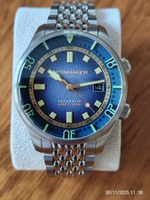 Spinnaker Bradner Men's Automatic Watch SP-5062-22 Pacific Blue. Beautiful!