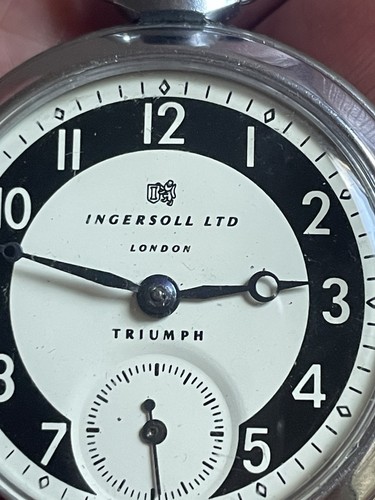 Vintage ingersoll pocket watch - ingersoll,
