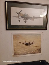 Framed WW2 Wills cigarette