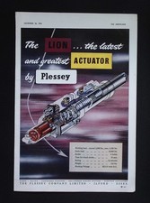 Original 1954 Advert Plessey