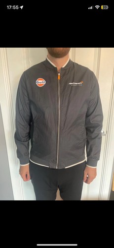 Mclaren gulf grey bomber - gulf, f1