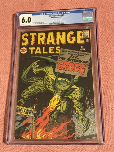 Strange tales cgc 6 - cgc, 6.0