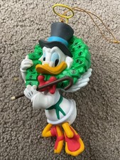 Vintage Grolier Disney Scrooge McDuck Christmas Ornament Decoration  Boxed VGC