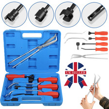 8Pcs Brake Shoe Service Tool Kit Removal & Instaler Retaining Spring Plier Spoon