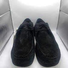 Skøvde Mens Black Wallabee Shoes Uk Size 8 EU 42