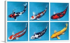 ARTCANVAS Koi Fish Kawarigo