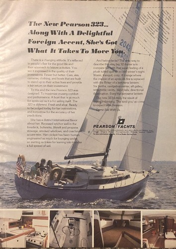 1977 pearson 323 yacht - pearson,