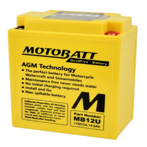 Fzr600 motobatt battery yamaha - fzr600,