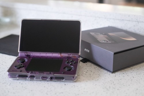 Clear atomic purple ayn - purple,