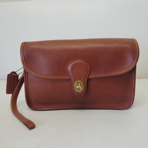 Vintage coach leather pouch - coach,