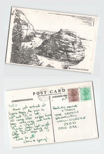 Postcard ladram bay sidmouth - -,
