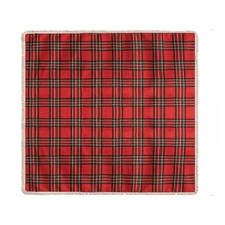 Christmas Plaid Sofa Blanket