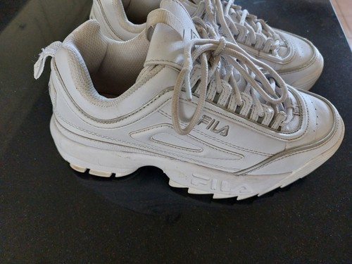 Womens fila white trainers - womens,