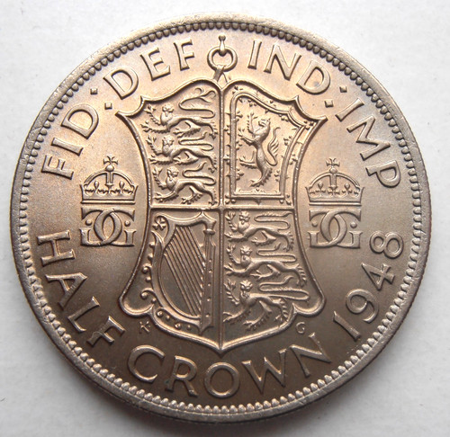 1948 half crown near - 1948,