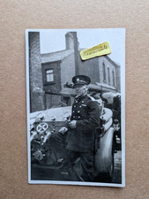 OLD PHOTO MAN FASHION FIRE BRIGADE UNIFORM ENGINE SOCIAL HISTORY PS 390