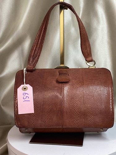 Vintage ladies lizard skin - lizard,