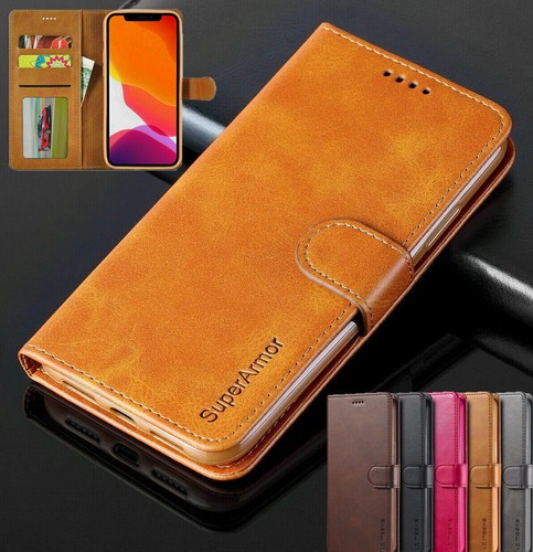 Magnetic leather phone case - magnetic,