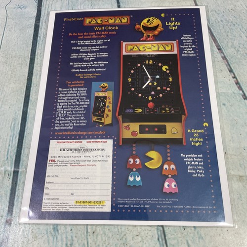 2015 pac man wall - wall, clock