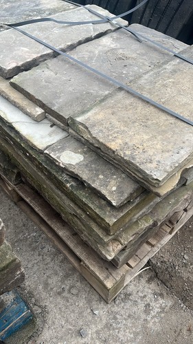 Yorkshire stone flags paving - flags,