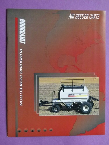 Bourgault air seeder - carts, 12