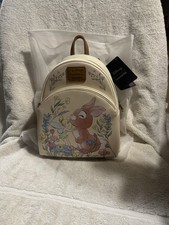 LOUNGEFLY DISNEY TINKER BELL & BUNNY MINI BACKPACK NWT