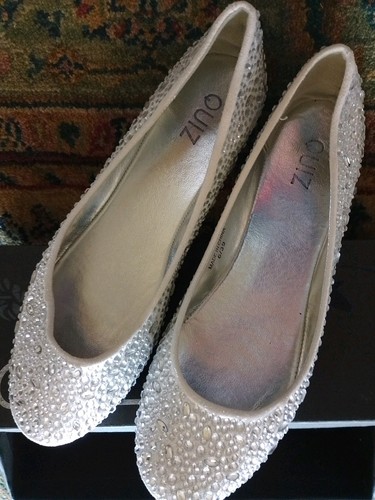 Silver diamante embellished - silver,