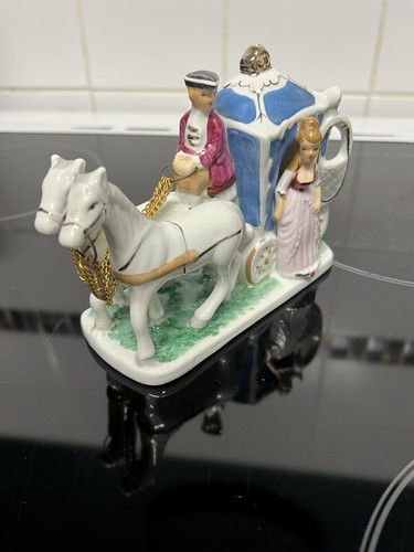 Vintage hand painted porcelain - hand-painted,