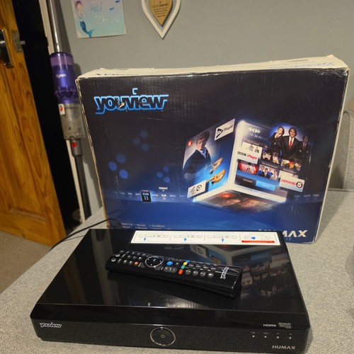 Boxed humax youview - boxed,