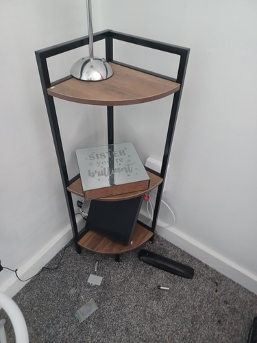 Tier corner table medium - 3-tier,