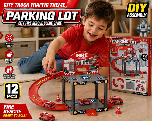 Plastic track parking - track, lot