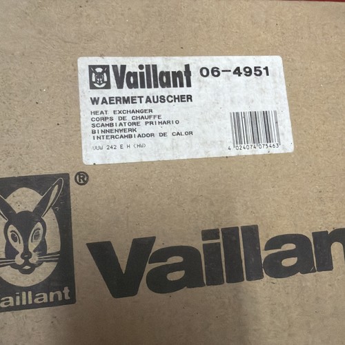 Vaillant main heat exchanger - main,