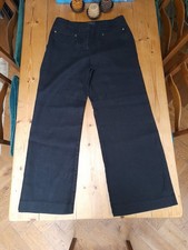 M&S Women's black 100% Linen