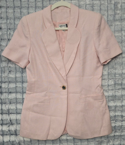 Kasper pink blazer - pink, short