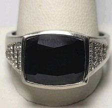 Thai Black Spinel, White