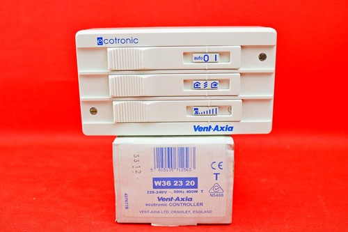Vent axia ecotronic - vent-axia, controller