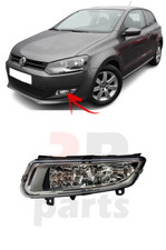 FOR VW POLO (9N) 2009 - 2014 NEW FRONT BUMPER FOGLIGHT LAMP LEFT N/S