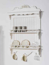 Wall Plate and Mug Rack