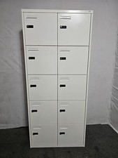 10 Door White Locker (13A-91F-C70)