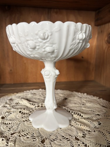Vintage fenton pedestal - vintage,