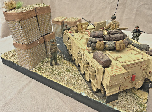 Diorama base hesco - diorama,