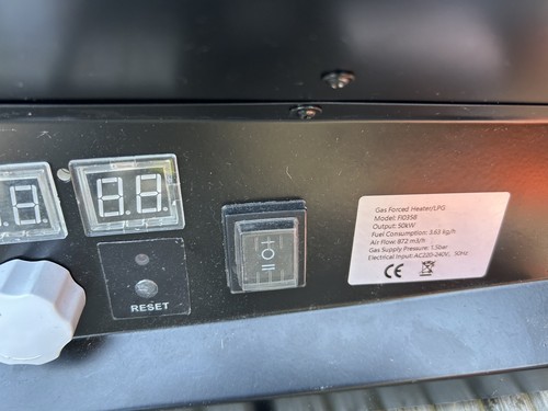Dkiei gas space heater - gas,
