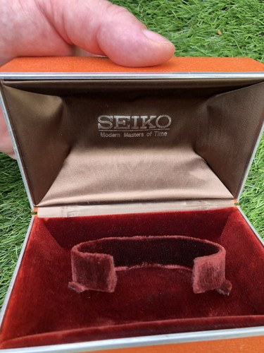 Seiko empty watch box - seiko,