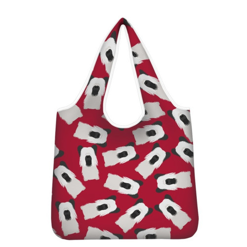 Skye terrier dog foldable - terrier, tote