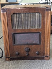 Vintage G. Marconi Radio – Untested, Original Condition, Restoration Project