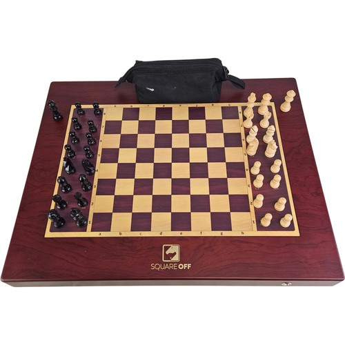 Square off automatic - square, wooden