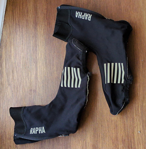 Rapha black neoprene cycling - black,
