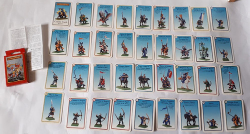Vintage warhammer combat - warhammer, cards