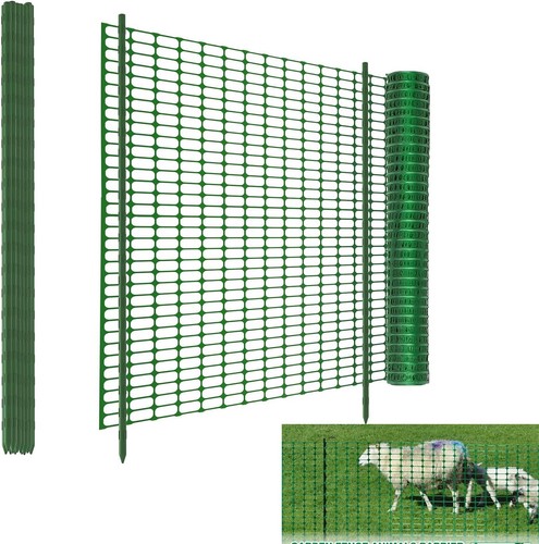 Plastic animal fencing mesh - plastic,