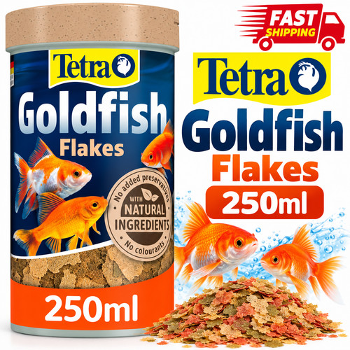 Tetra goldfish flakes 250ml - goldfish,